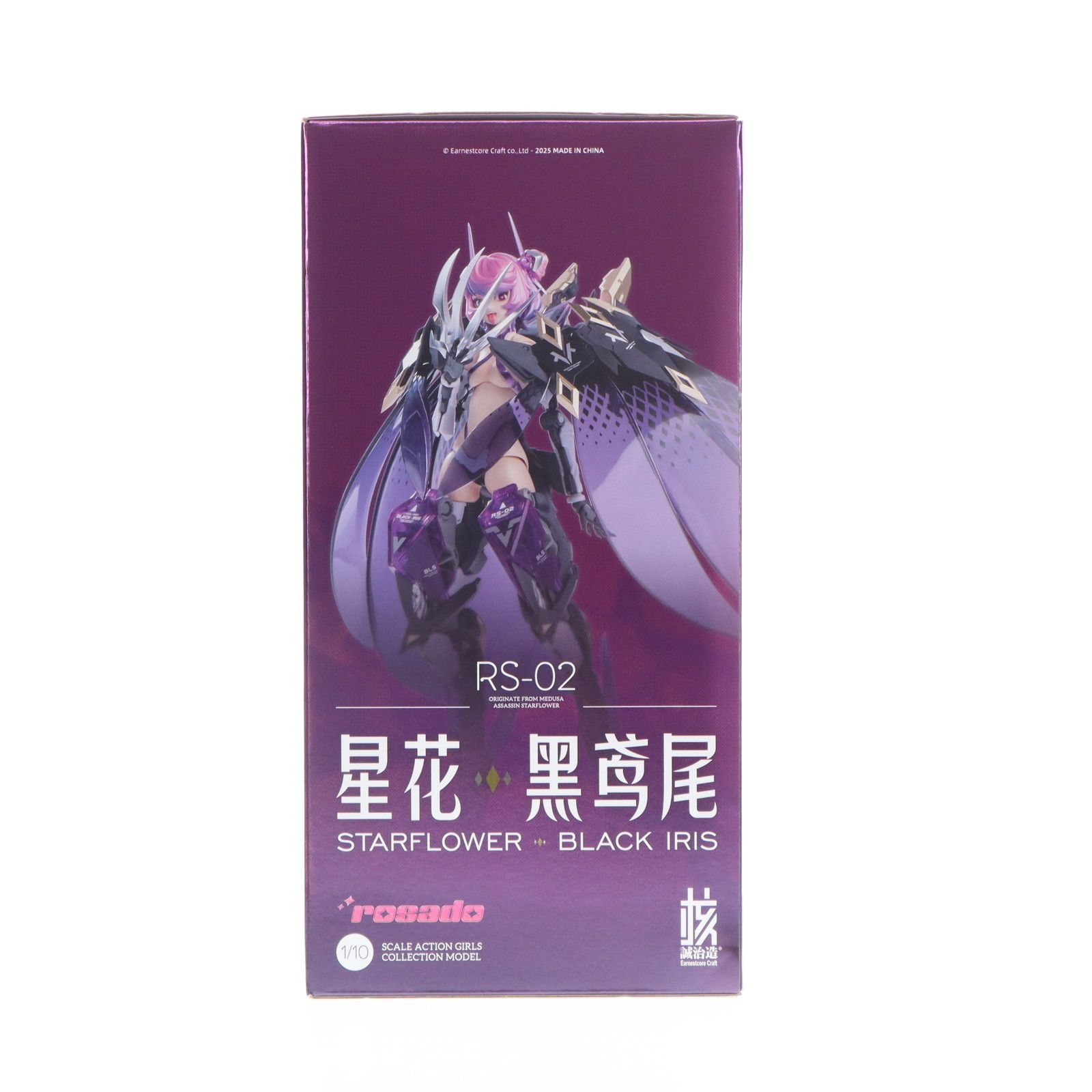 Arnest - rosado Project RS-02 星花・ブラックアイリス 1/10 完成品 アクションフィギュア 核誠治造(EARNESTCORE CRAFT/アニスコル) rosado Project RS-02 Starflower Black Iris (PVC Figure