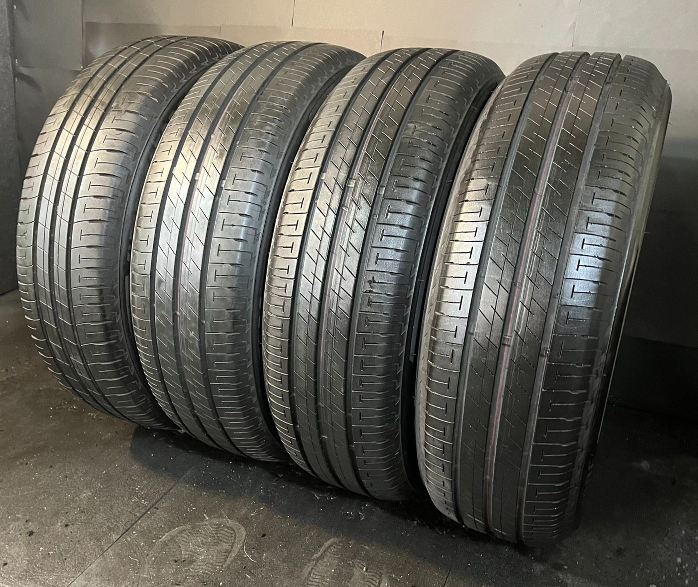 25 24 23 22年製 約8～9分山 ブリヂストン BRIDGESTONE エコピア ECOPIa EP150 195 60R17 4本 h_460