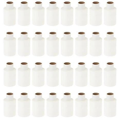箱売り APMジャパン 梱包用ラップ ミニストレッチフィルム らくらくハンディラップ100 White 100mm×150m 20μ 替え 32個セット