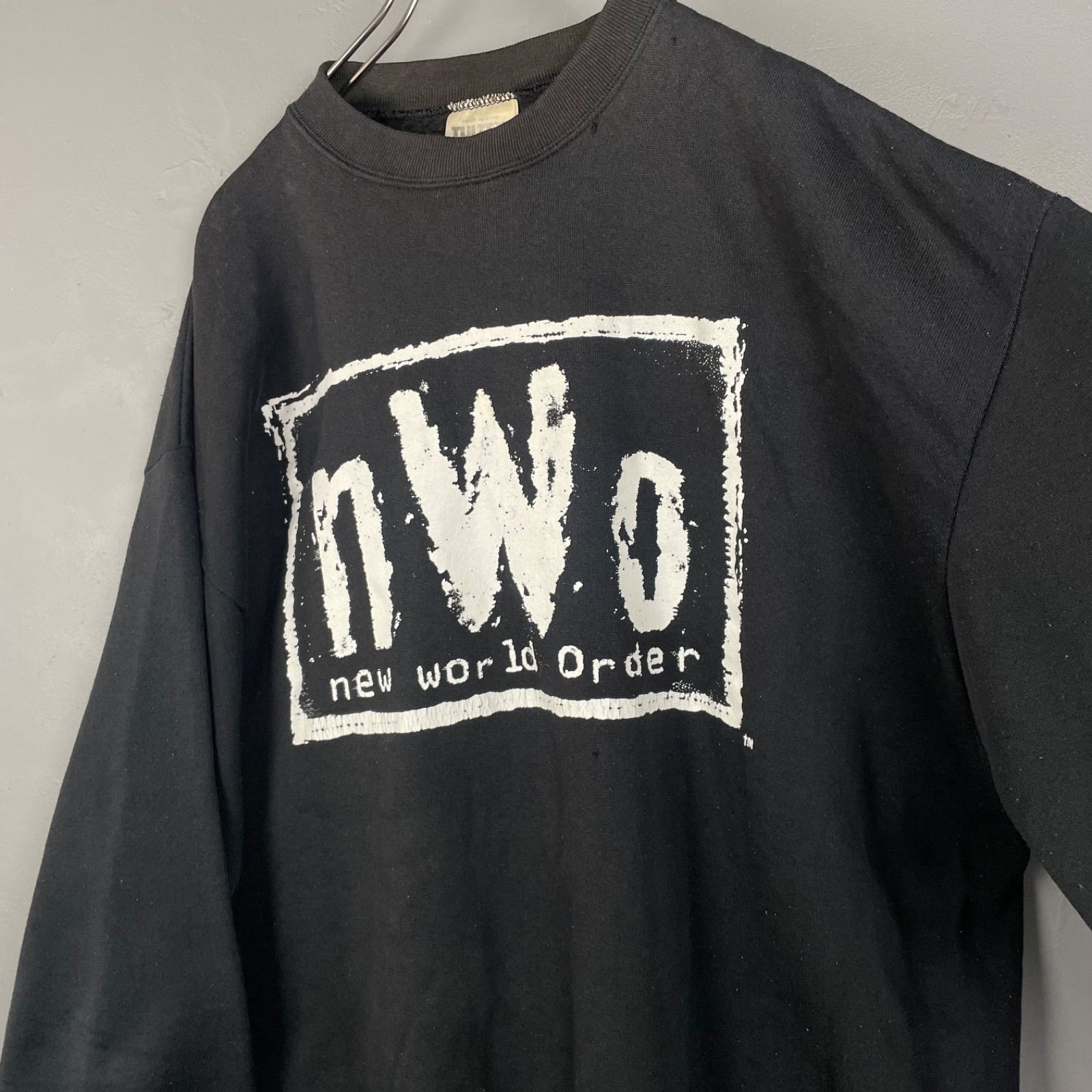 80’s NEW ORDER ニューオーダー トレーナー スウェット TULTEX NWO NEW WORLD ORDER Vintage Printed Sweats ニュー