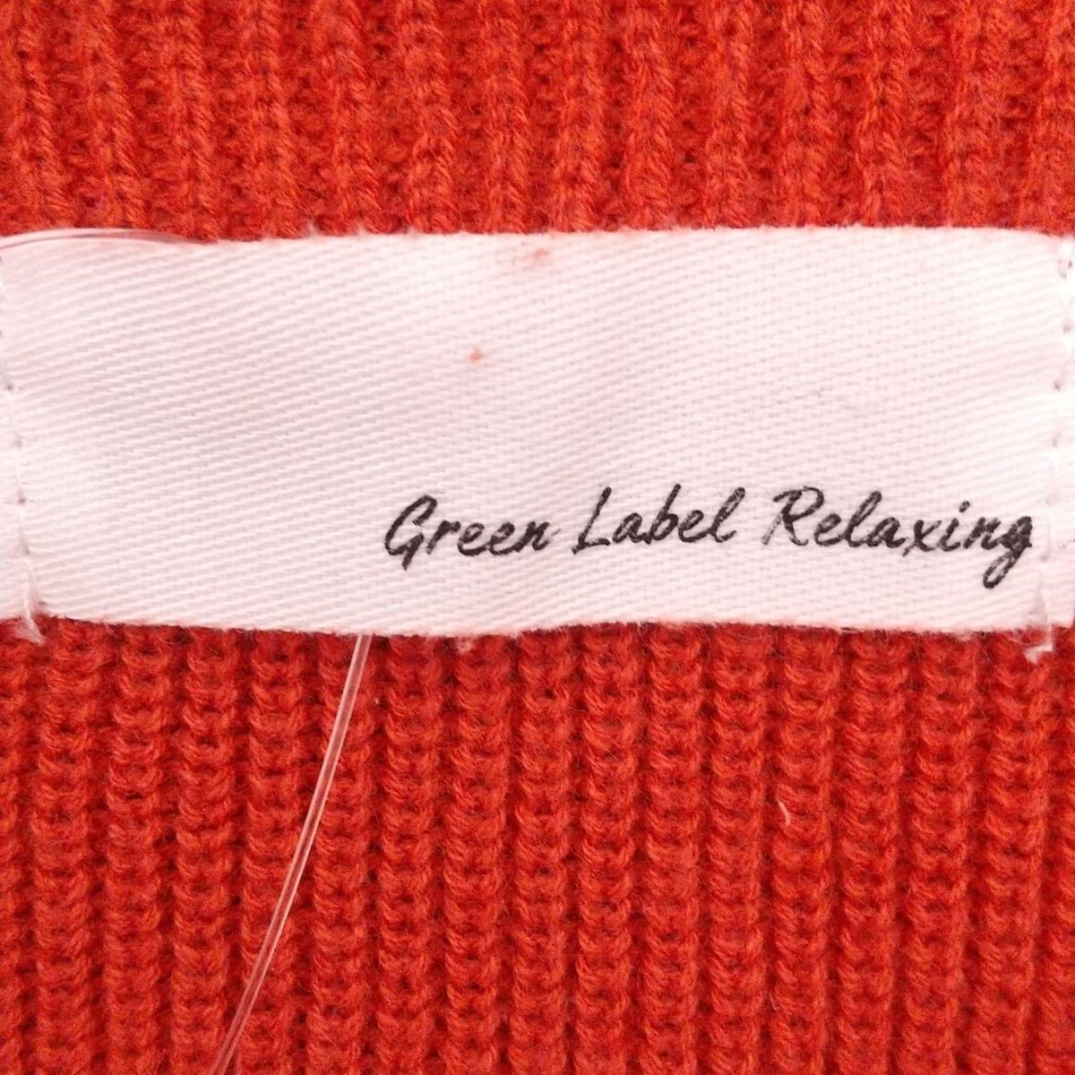 グリーンレーベルリラクシング ノースリーブセーター