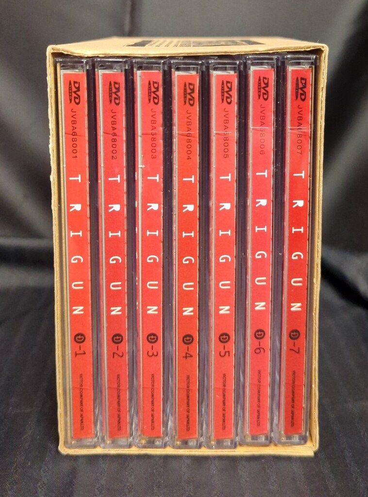 アニメDVD BOX/帯付)TRIGUN DVD全7巻 セット