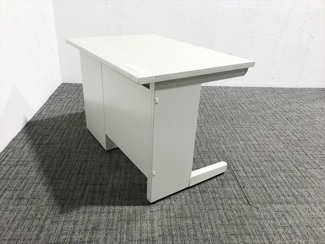 片袖デスク ED オフィスデスク ライオン事務器 ライトグレー