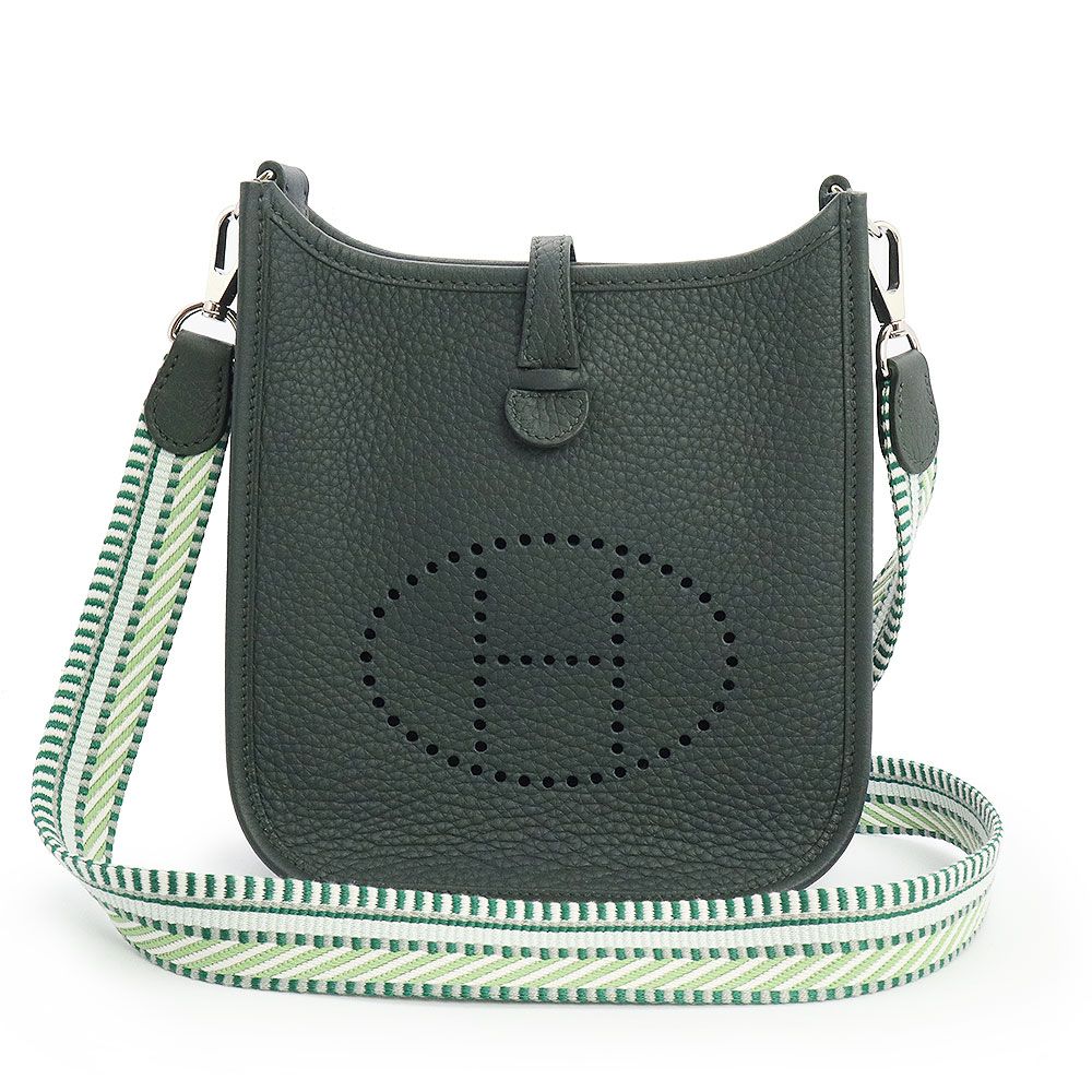 エルメス エブリン TPM HERMES ヴェールマングローブシルバー金具