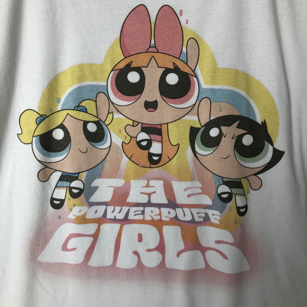 ⭐︎激レア⭐︎ ニュージーンズ ✖️パワーパフガールズ ブランケット レア 古着 The Powerpuff Girls パワーパフガールズ キャラクター