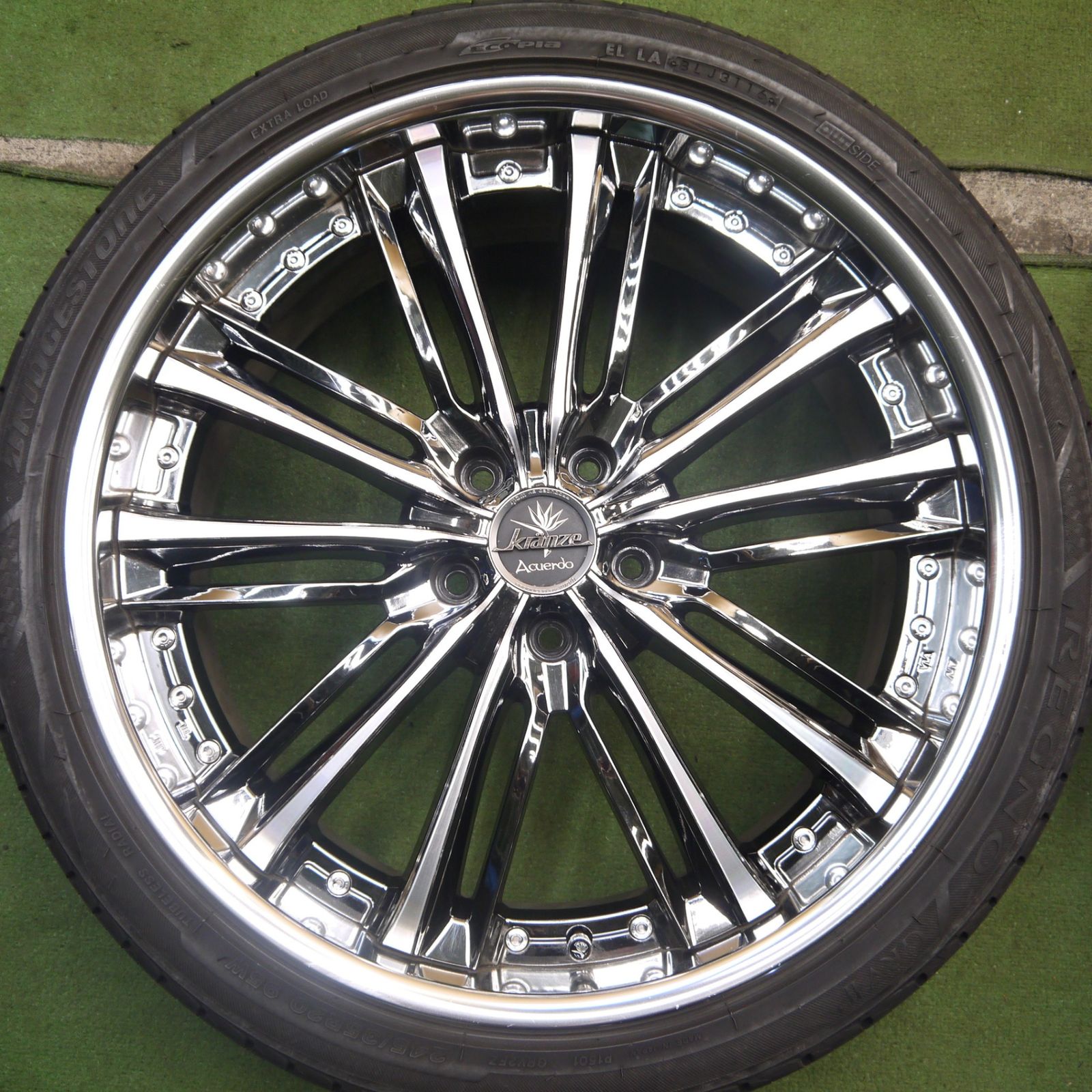 ジャンク クレンツェ Kranze Acuerdo 20インチ 9J +35 PCD120 ハブ径73