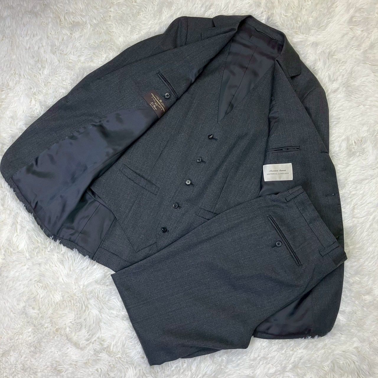 希少XL♡ユニバーサルランゲージ 3ピース カノニコ セットアップ