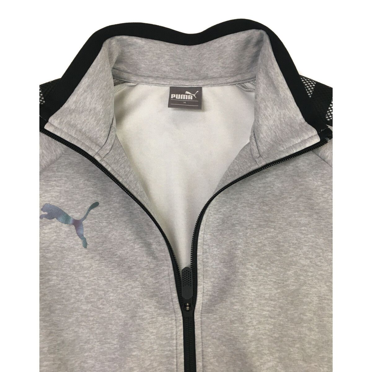 メンズ プーマ PUMA セットアップ M グレー ジャージ素材 ストレッチ