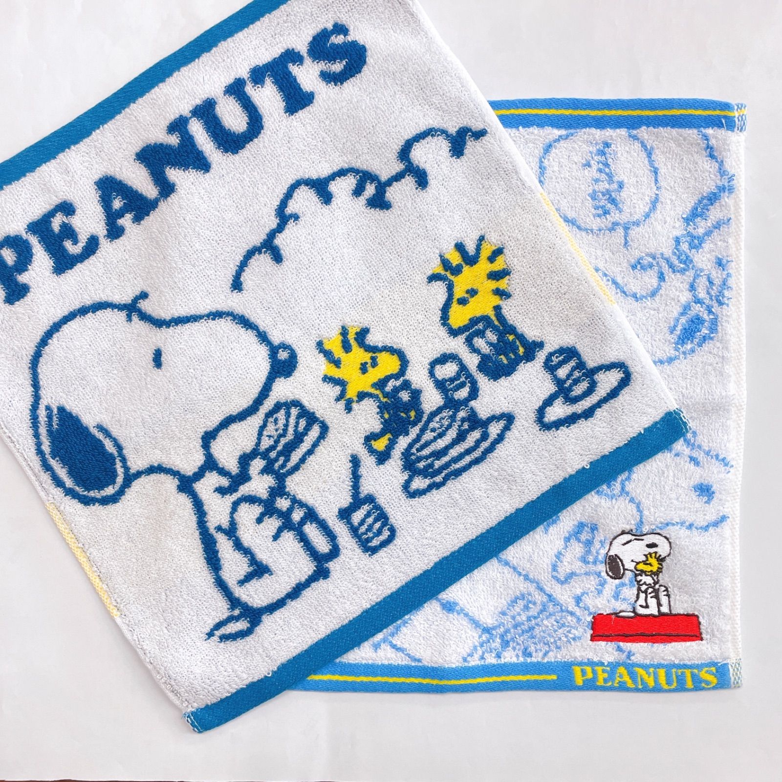 ☆新品☆ SNOOPY スヌーピー タオルハンカチ PEANUTS - ハンカチ