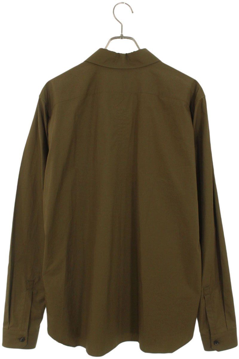 リックオウエンス 24AW RU02D6291-P オーガニックコットン長袖シャツ  