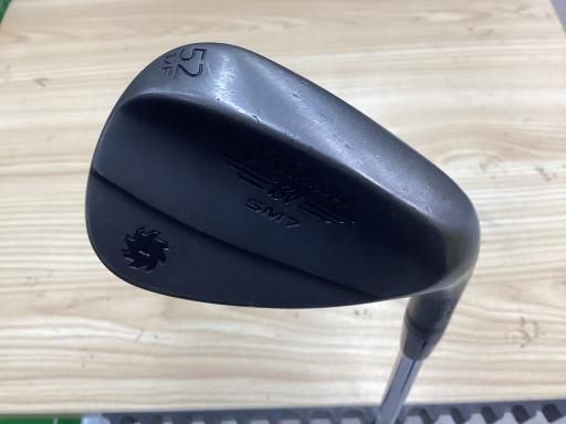 タイトリスト VOKEY SPIN MILLED SM7 ジェットブラック 52°|12°F ウェッジ WG Dynamic G フレックスS メンズ 男性用 右利き 右用 Cランク ゴルフクラブ