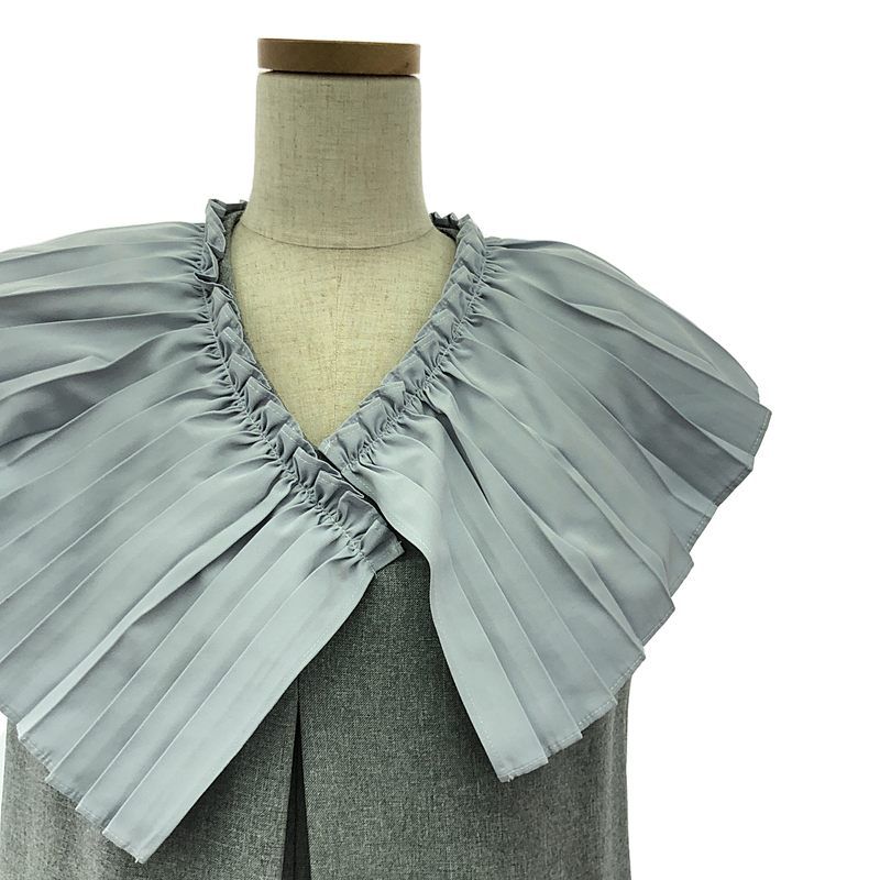 マチャット　プリーツオールインワン 新品】 MACHATT / マチャット | プリーツ オールインワン | F | グレー