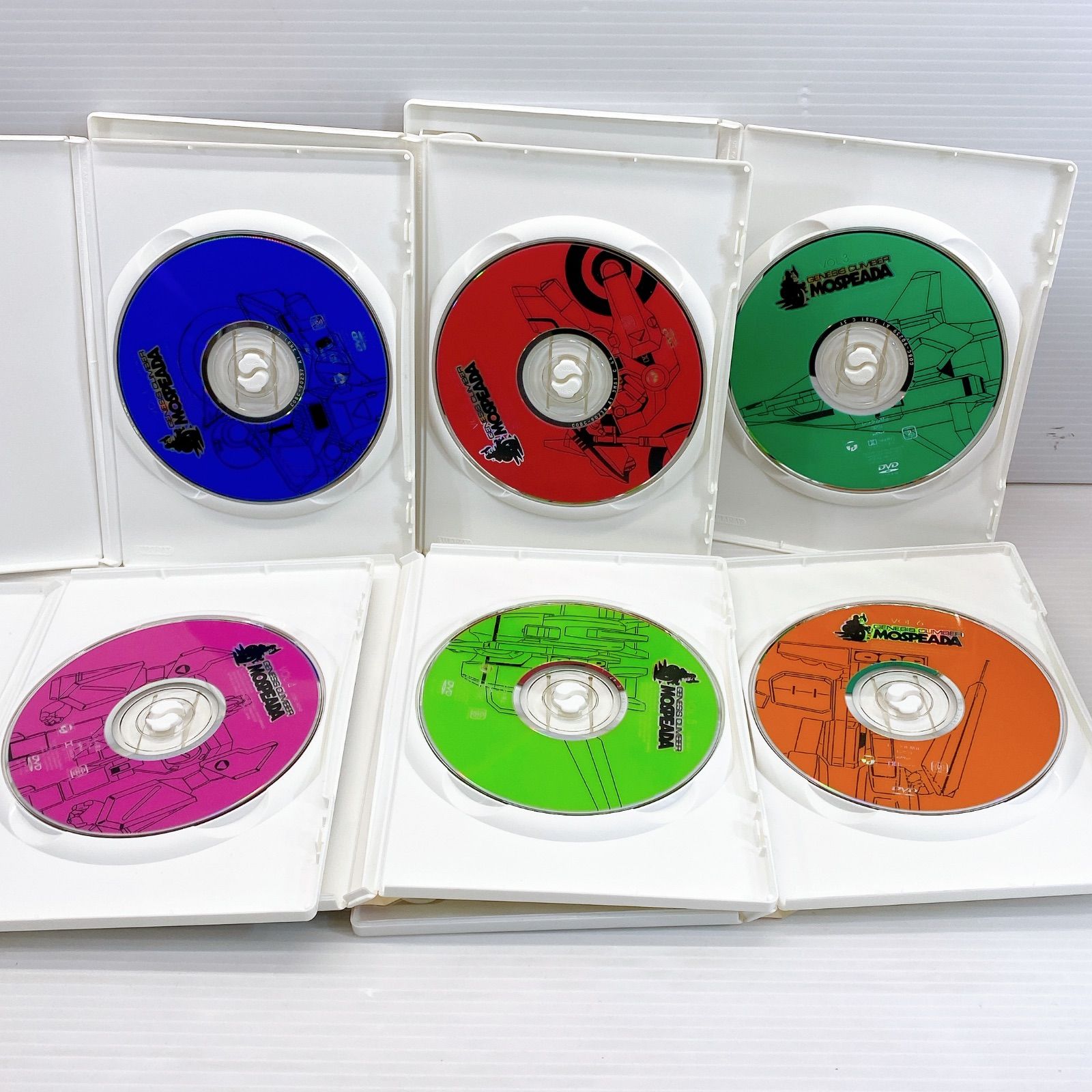 □ 機甲創世記 モスピーダ Complete コンプリート DVD BOX 中古品 