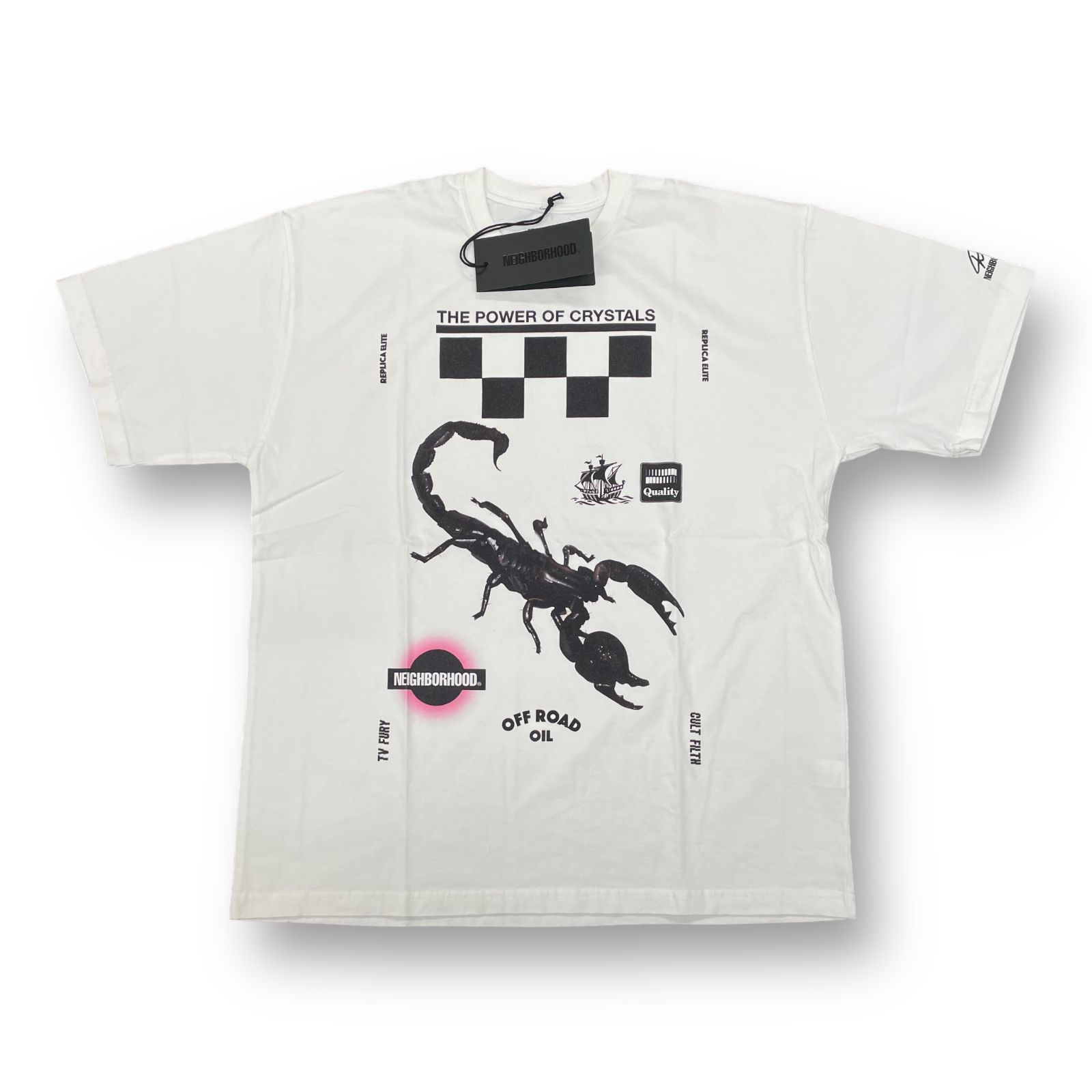 NEIGHBORHOOD 23SS BORDER CREWNECK Tシャツ L NEIGHBORHOOD ネイバーフッド 23SS BORDER CREWNECK SS 231FPNH