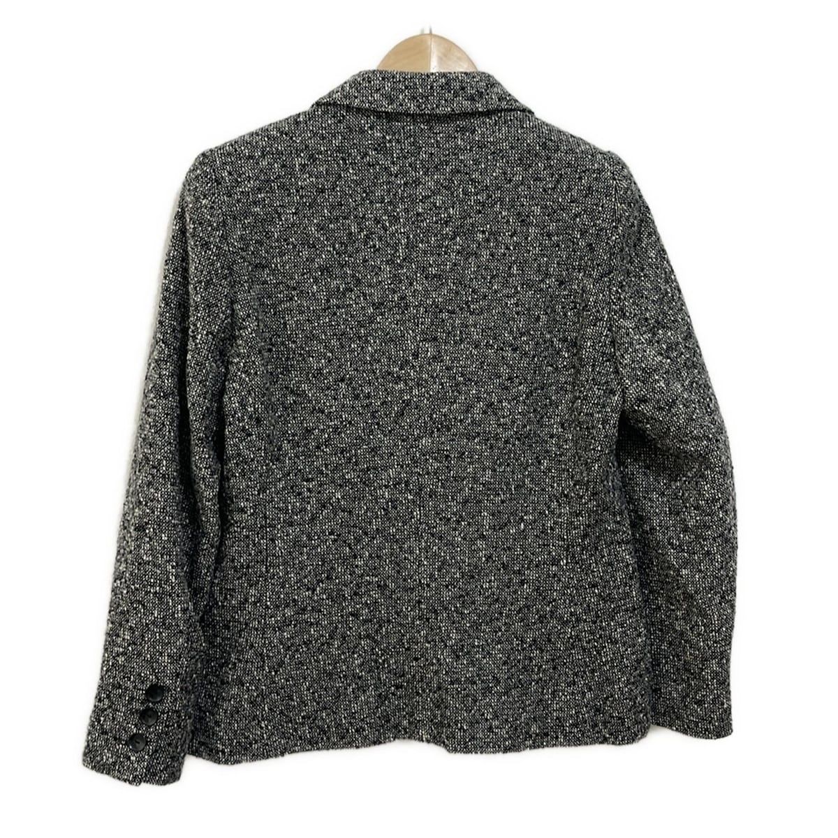 ESCADA(エスカーダ) ジャケット サイズ38 L レディース - 白×黒