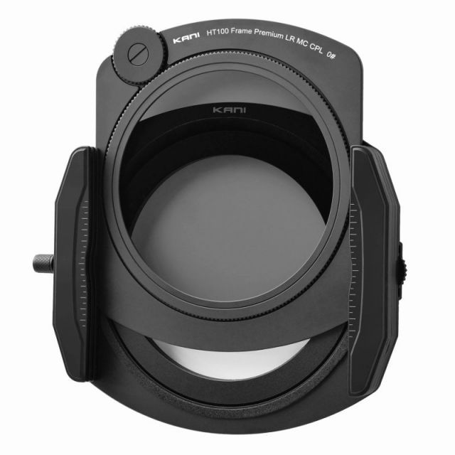 KANI HT100 プレミアム フレームCPL 0 ナチュラル | 角型フィルターホルダー用 偏光フィルター