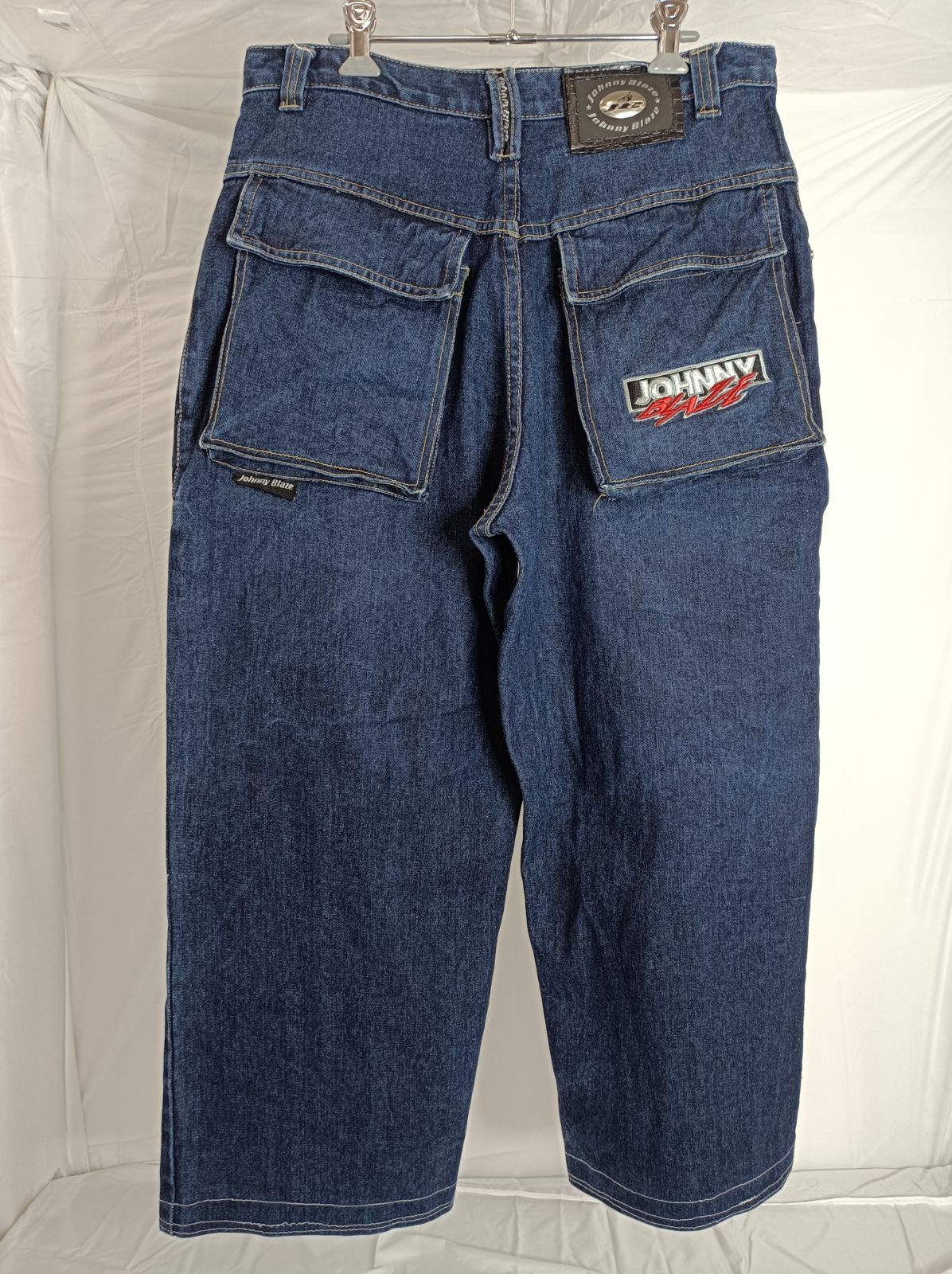 02】☆美品☆Johnny Blaze バギーパンツ 極太 デカポケット 【3550 