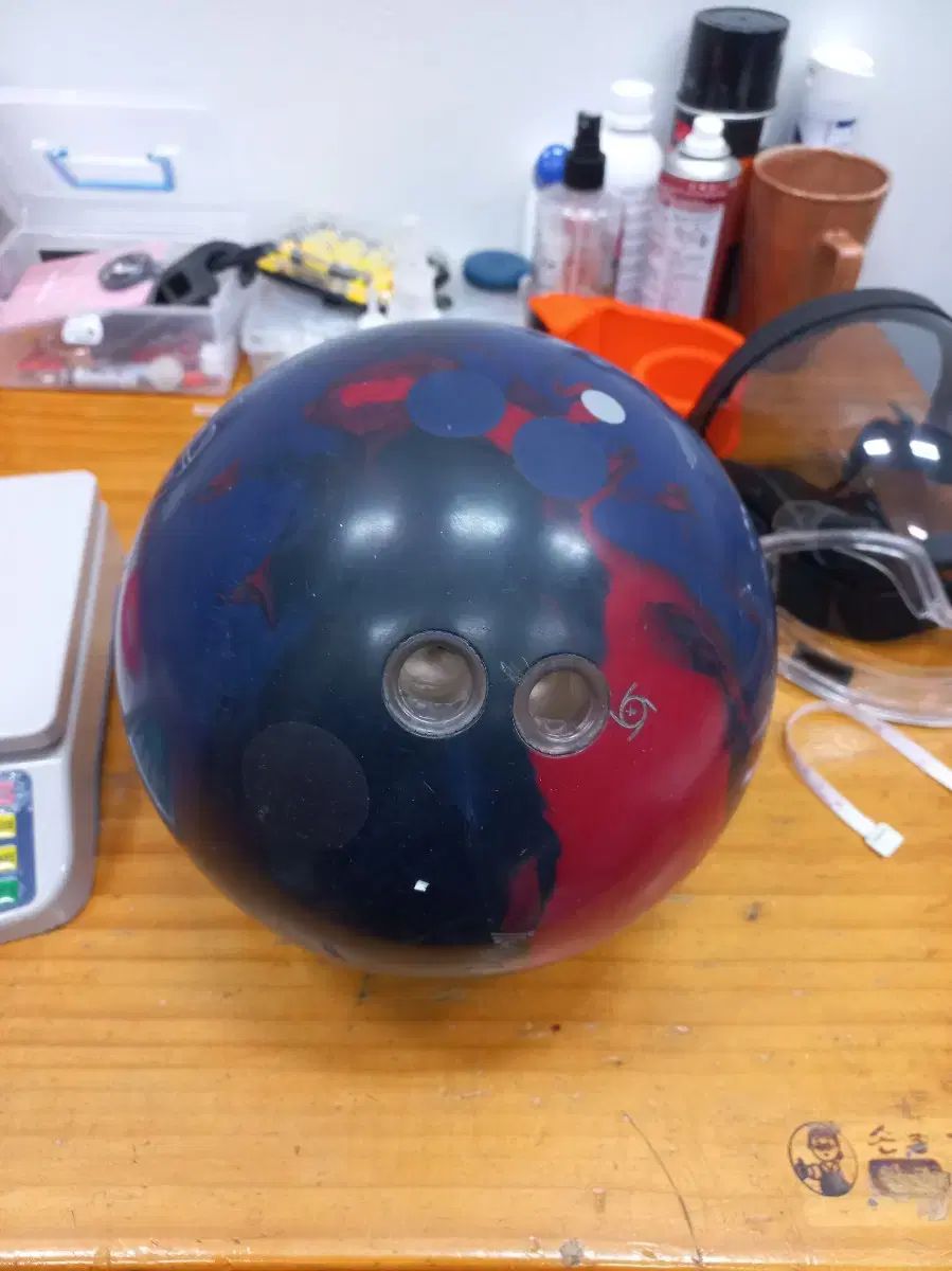 ボーリングボール 14 p トゥーフィンガー DNA
