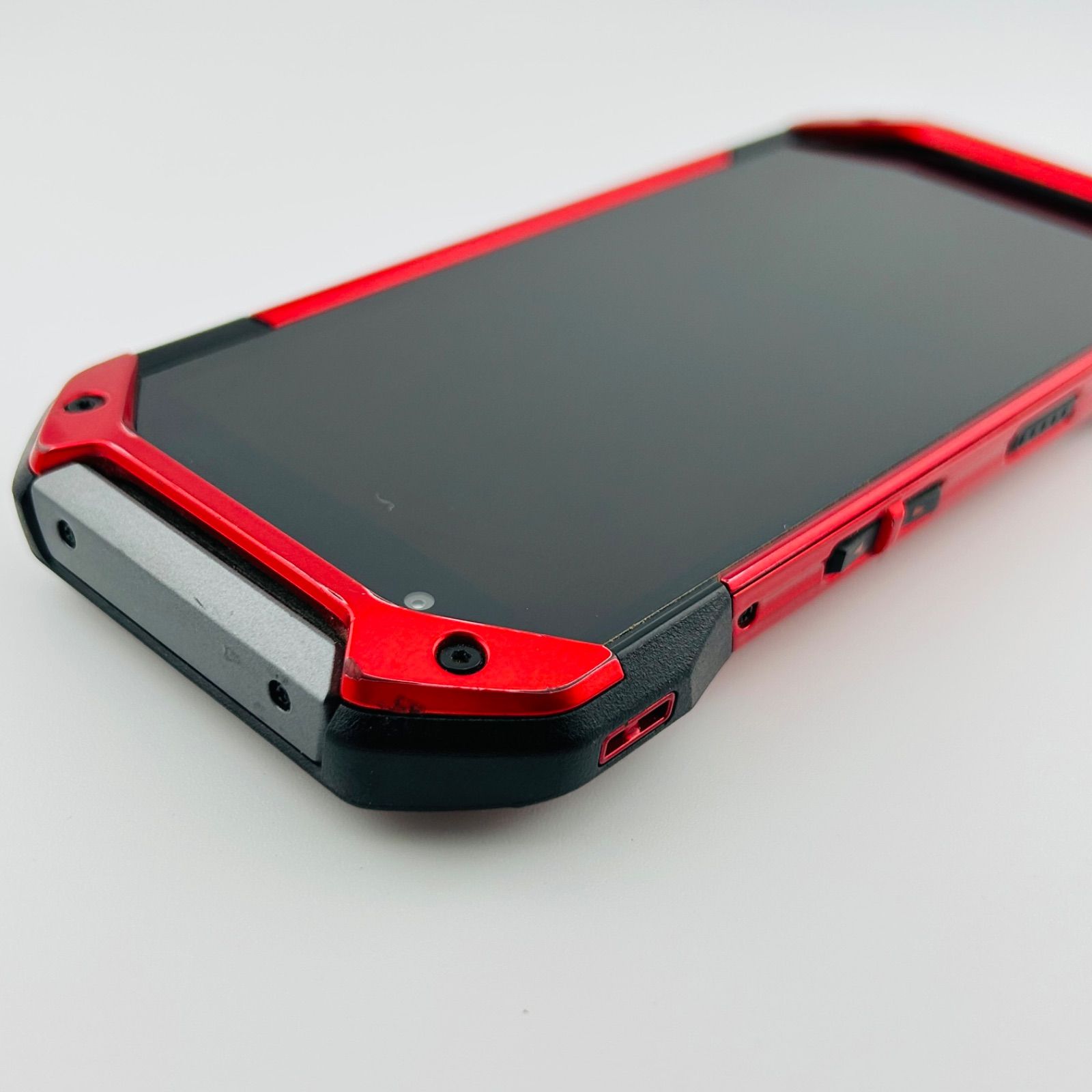 バッテリー良好 TORQUE 5G 128GB レッドSIMフリー(simロック解除済) 白