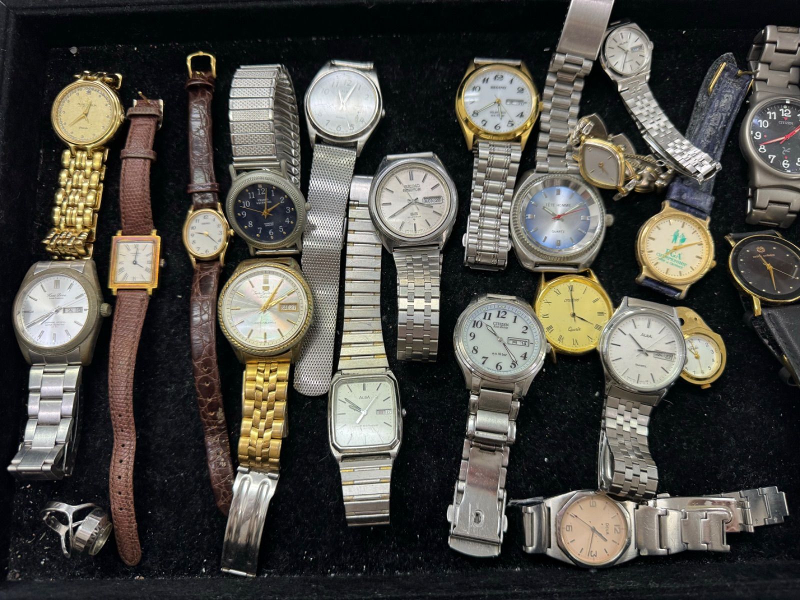 ジャンク腕時計　22本　まとめ　部品取り　SEIKO ▲稼働品などもございますが