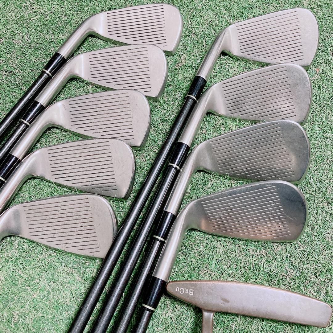 ゴルフクラブ メンズ セット キャロウェイ PRGR プロギア 13本 初心者