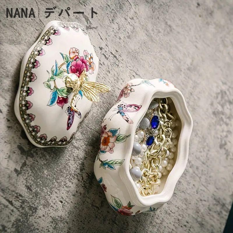 新品・未使用】ジュエリーボックス 小物入れ アンティーク 雑貨
