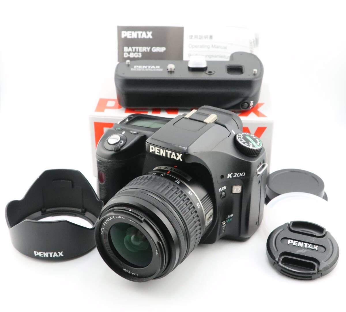 ☆訳あり大特価☆ ペンタックス PENTAX K200D ☆外観美品、通電OK 