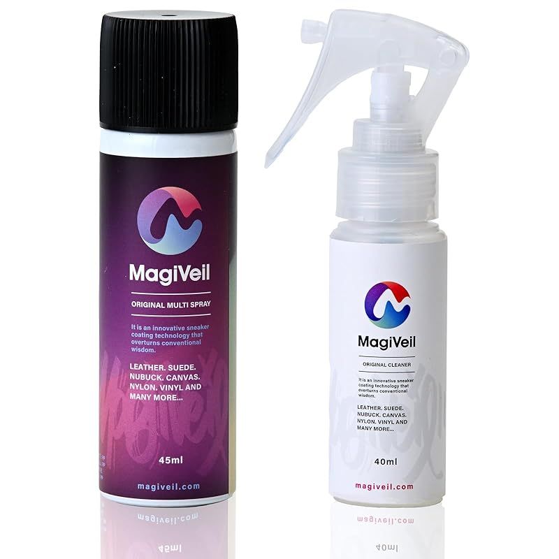 【新品】 [MagiVeil] マジベル【撥水・防汚・防傷】 コーティングマルチスプレー45ml ／メンテナンスクリーナー40ml セット 水溶性で素材にも環境にも優しいコーティングスプレー 未然に傷を防ぐのはマジベルだけ！ 0