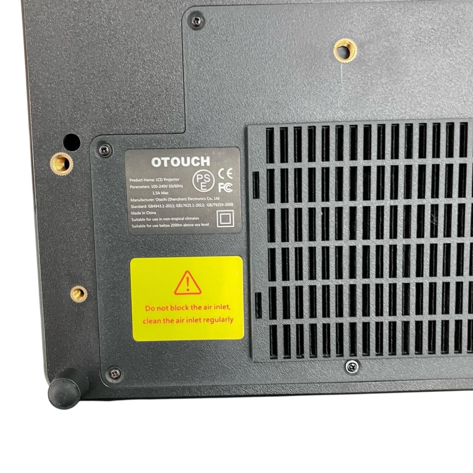 186001 現状品 ホームプロジェクター OTOUCH PROJECTOR K3 - メルカリ
