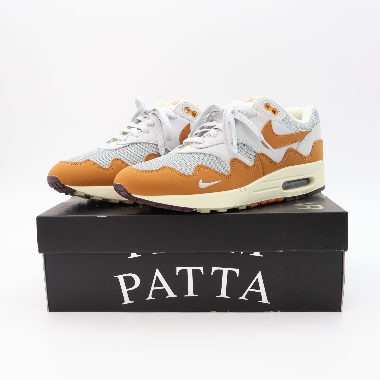 ほぼ新品】 Nike Air Max 1 Patta Waves Monarch DH1348-001 パタ