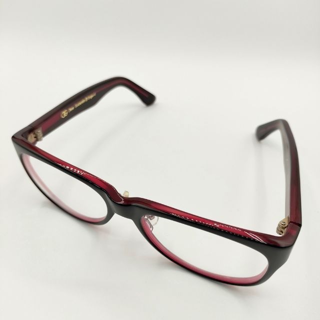 Oliver Goldsmith CAT 55□17-132 度なし メガネ ブラック レッド  
