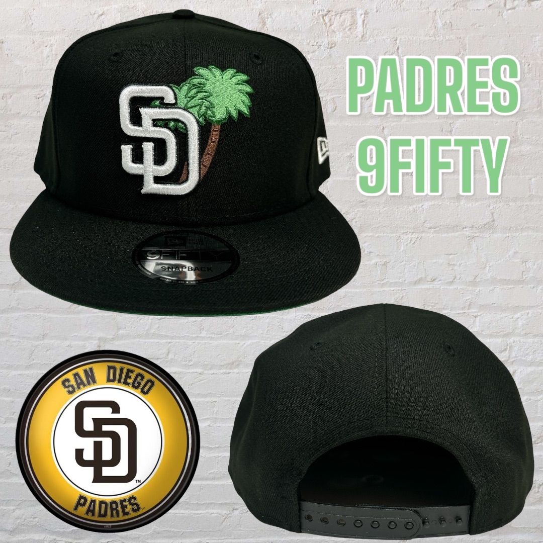 新品日本未発売サンディエゴ・パドレスパームツリーニューエラキャップスナップバックPADRES NEW ERA 9FIFTY SNAPBACK