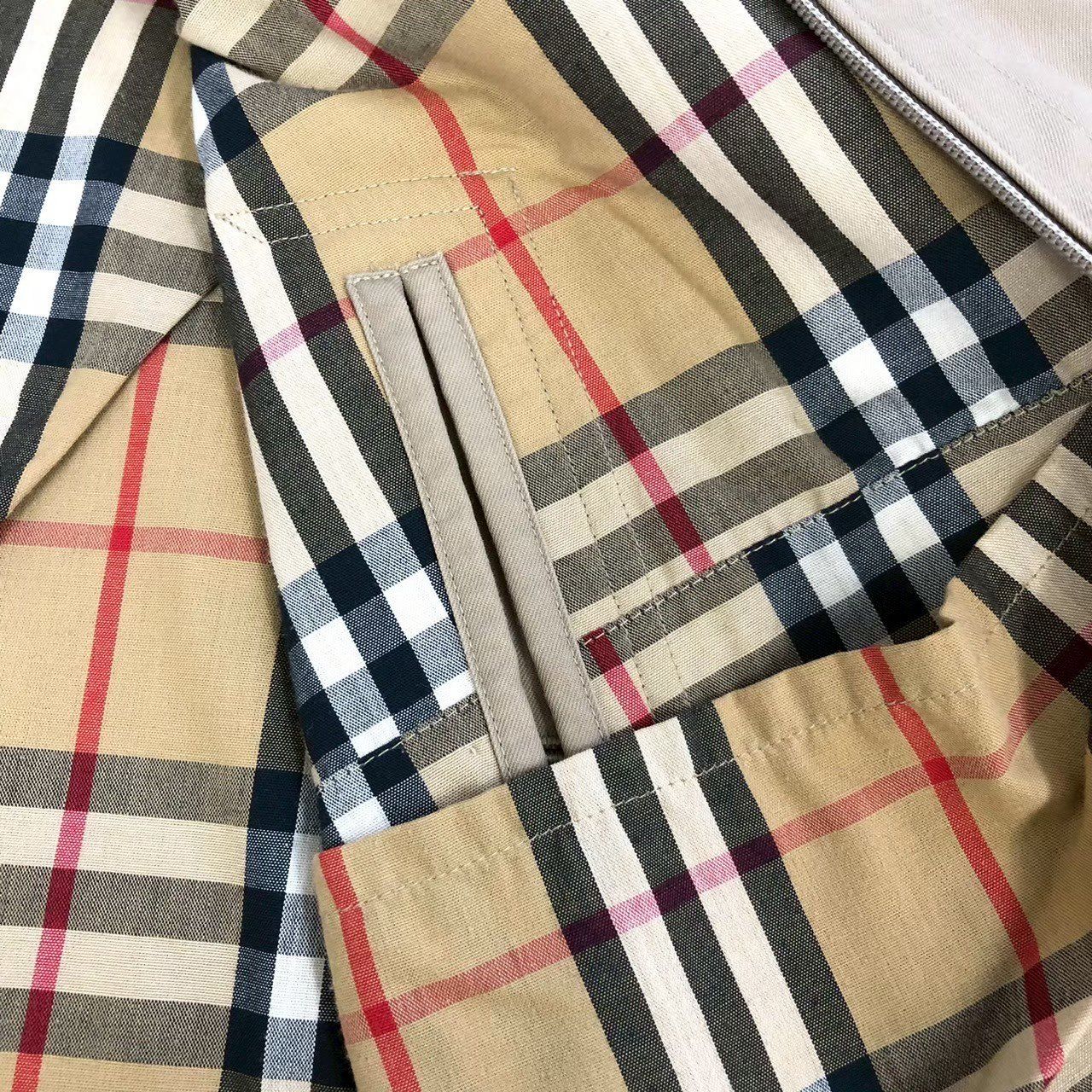 Burberry トレンチコート バーバリー ノバチェック ベージュ - メルカリ