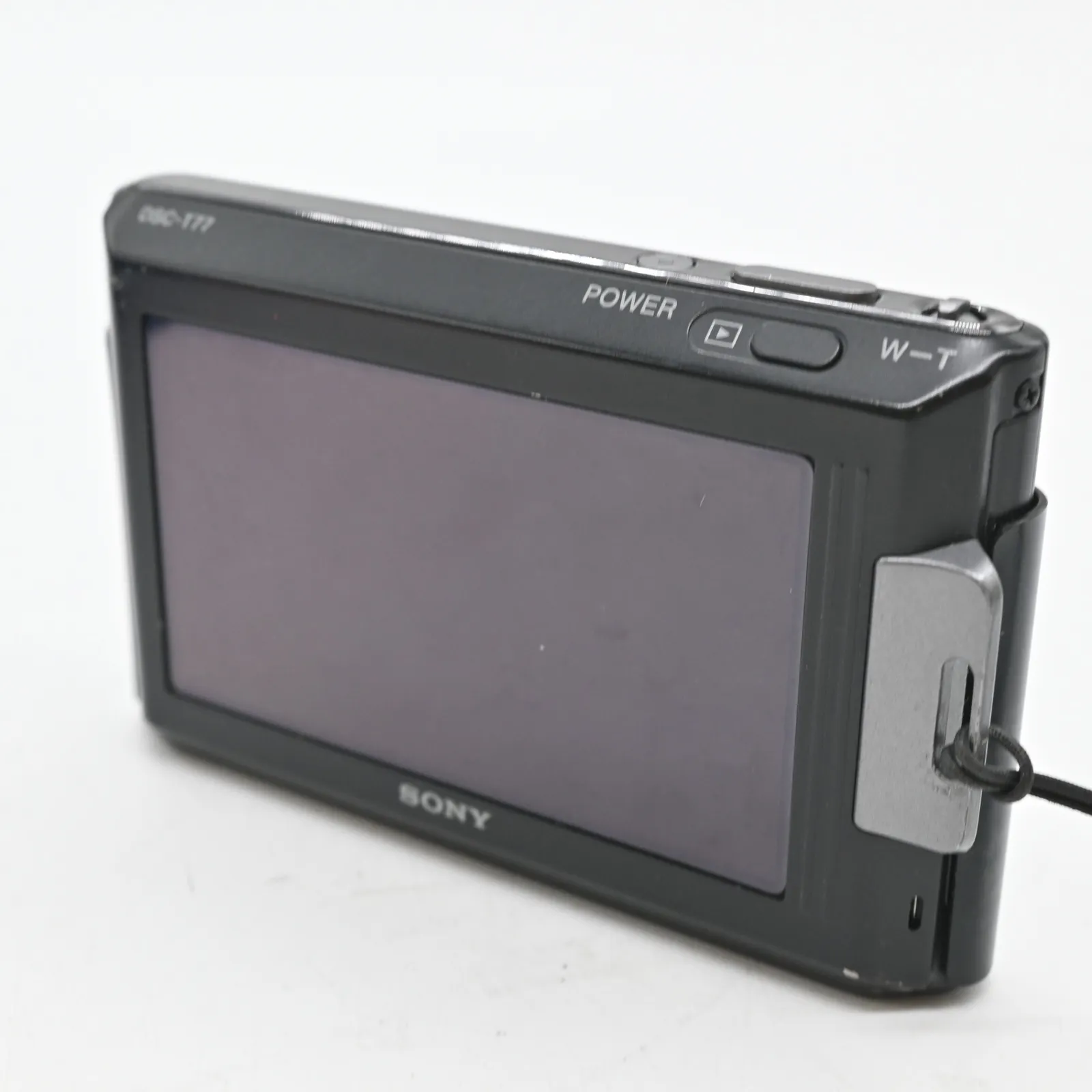 ソニー サイバーショット DSC-T77 ブラック コンパクトデジタルカメラ