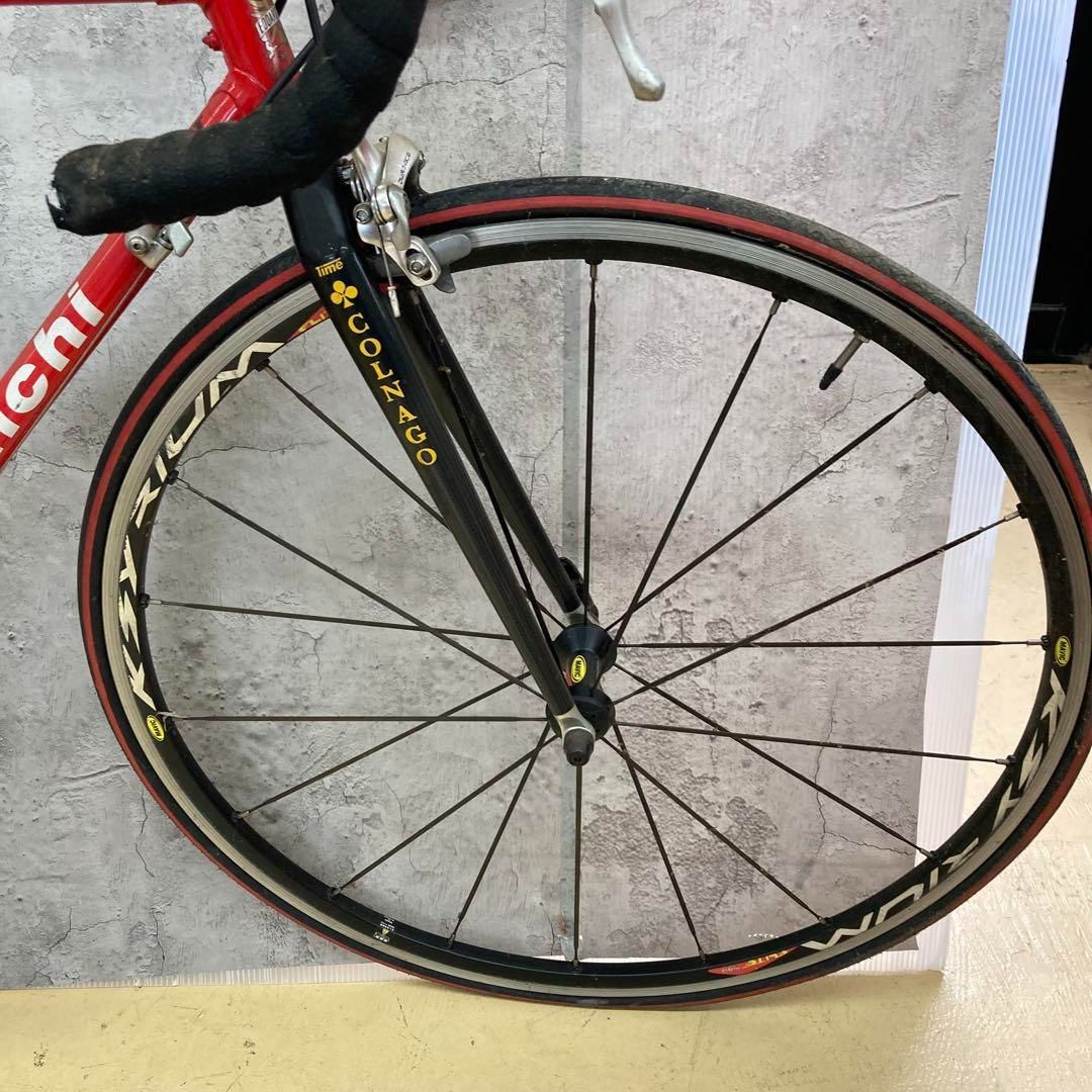 Bianchi レッド COLUMBUS ロードバイク - メルカリ