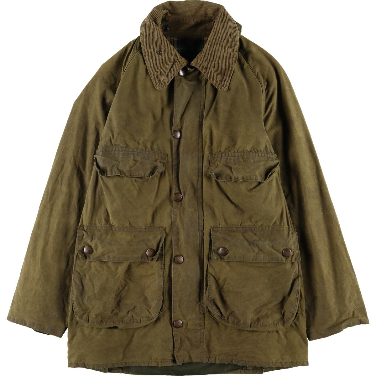 古着 80年代 バブアー Barbour BEDALE ビデイル 2ワラント ワックス 