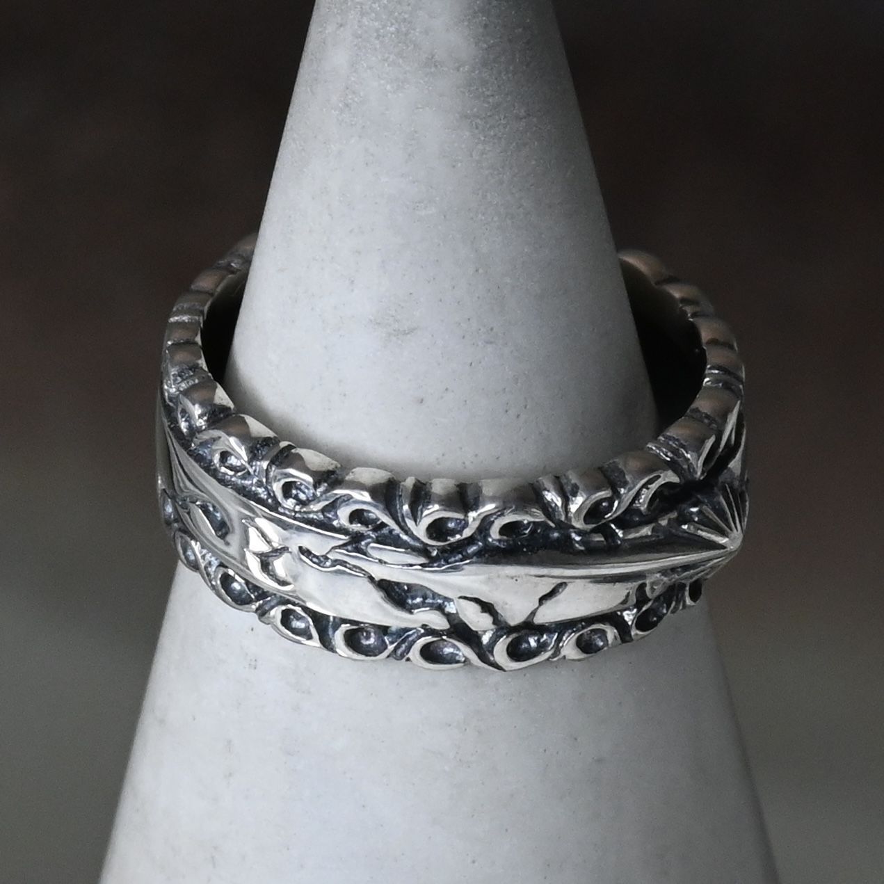 研磨済】SAAD リング 6号 シルバー925 クラック 太陽神 サード - メルカリ