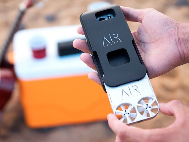 小型ドローン AEE AirSelfie ＋パワーバンク ドローンで自撮り 新品