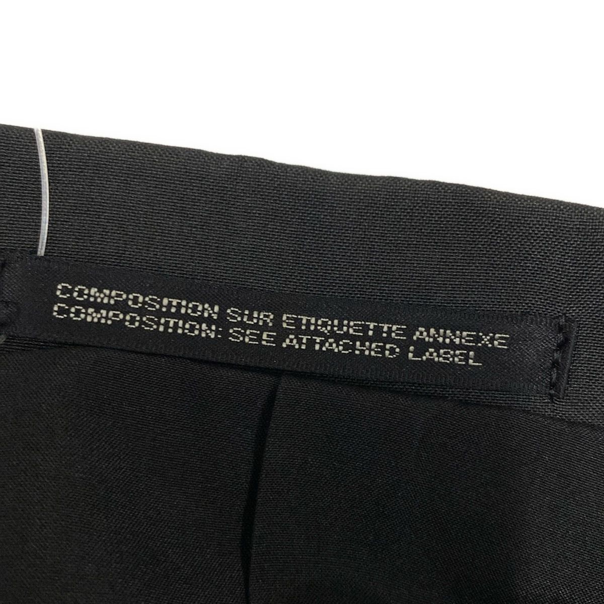 Yohji Yamamoto ブラック 半袖コート サイズ3 Yohji Yamamoto ブラック 半袖コート サイズ3 Yohji Yamamoto