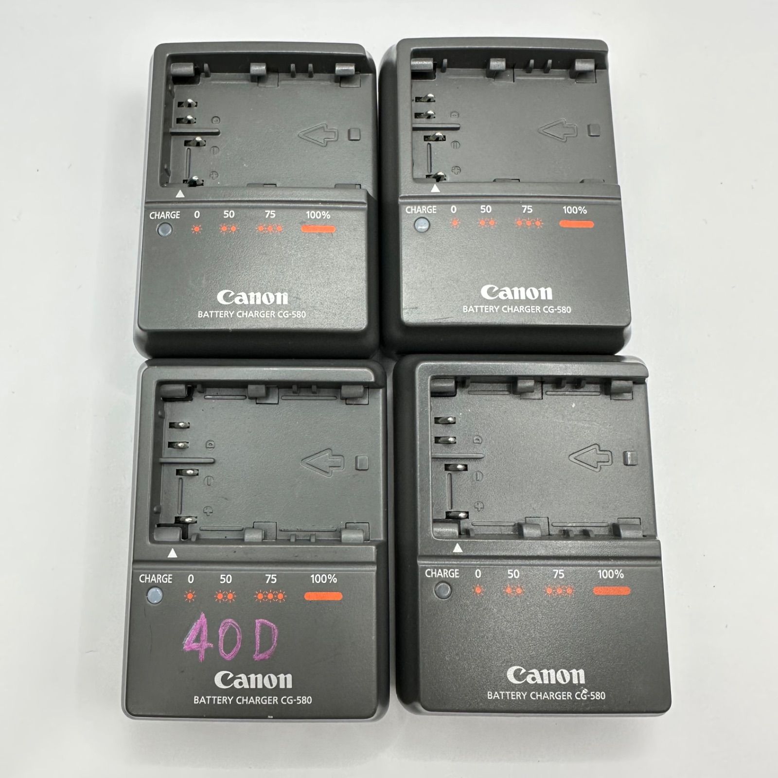 Canon バッテリーチャージャー　CG-580