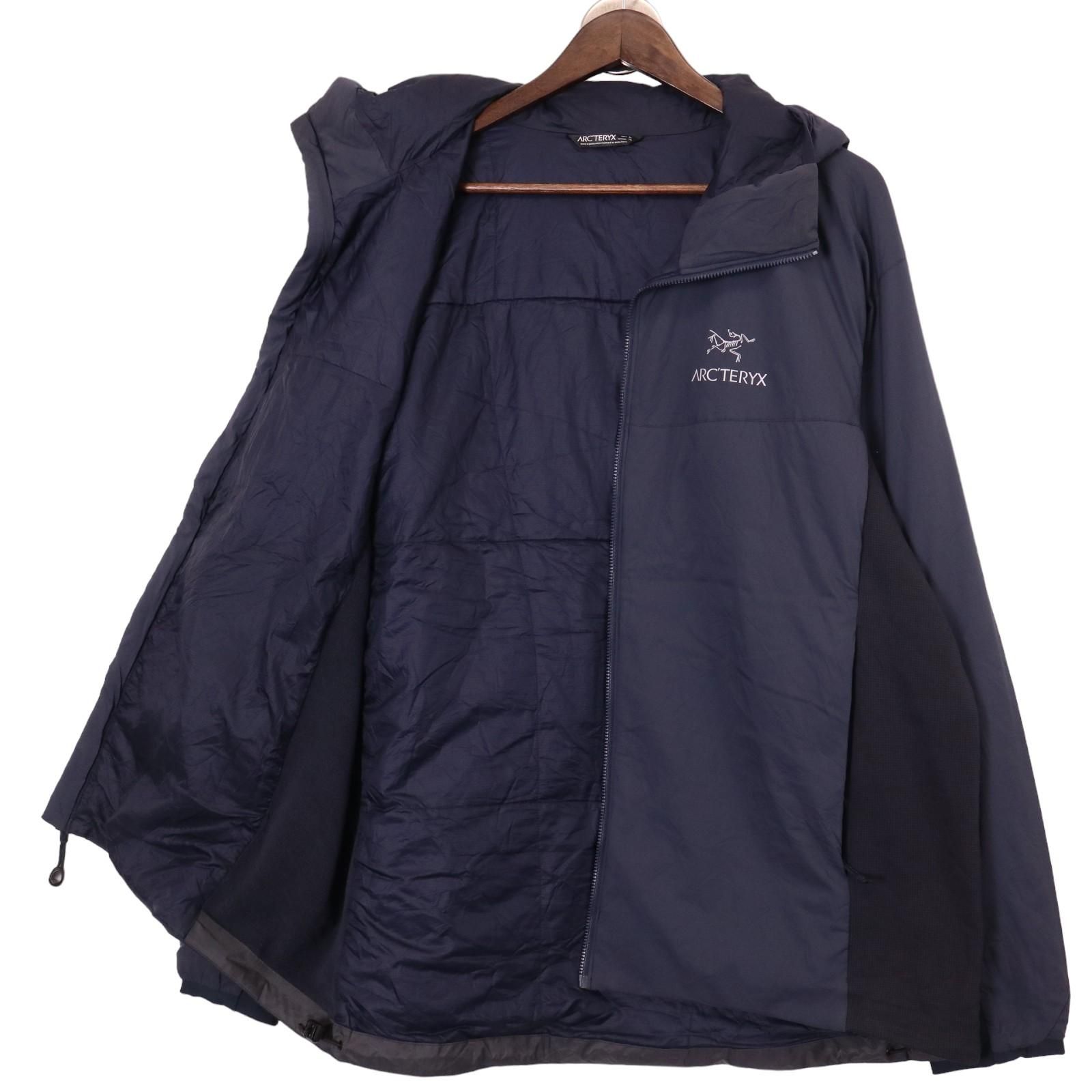 アークテリクス　アトムLT Lサイズ　ネイビー　ナイロン　ソフトシェル アークテリクスアトムLT Lサイズネイビーナイロンソフトシェル