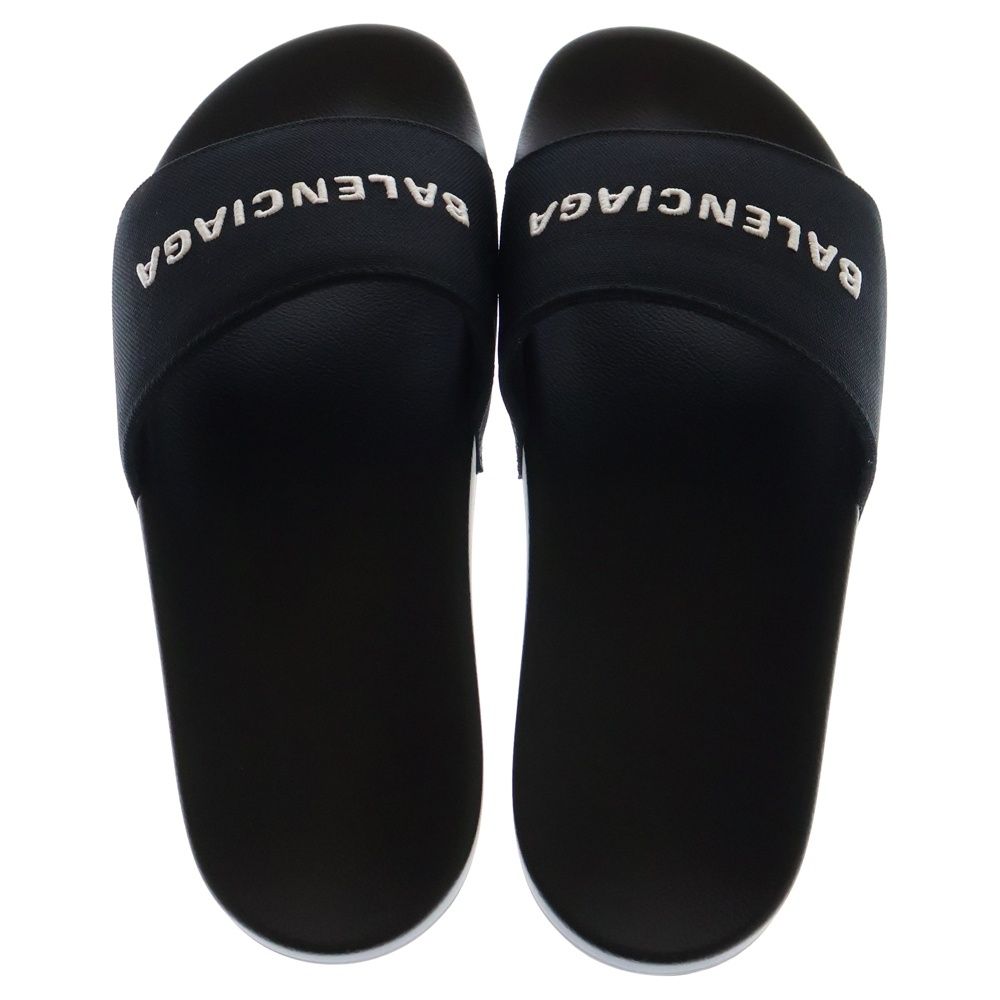 BALENCIAGA BBロゴ スライドサンダル BBロゴラバースライドサンダル | BALENCIAGA