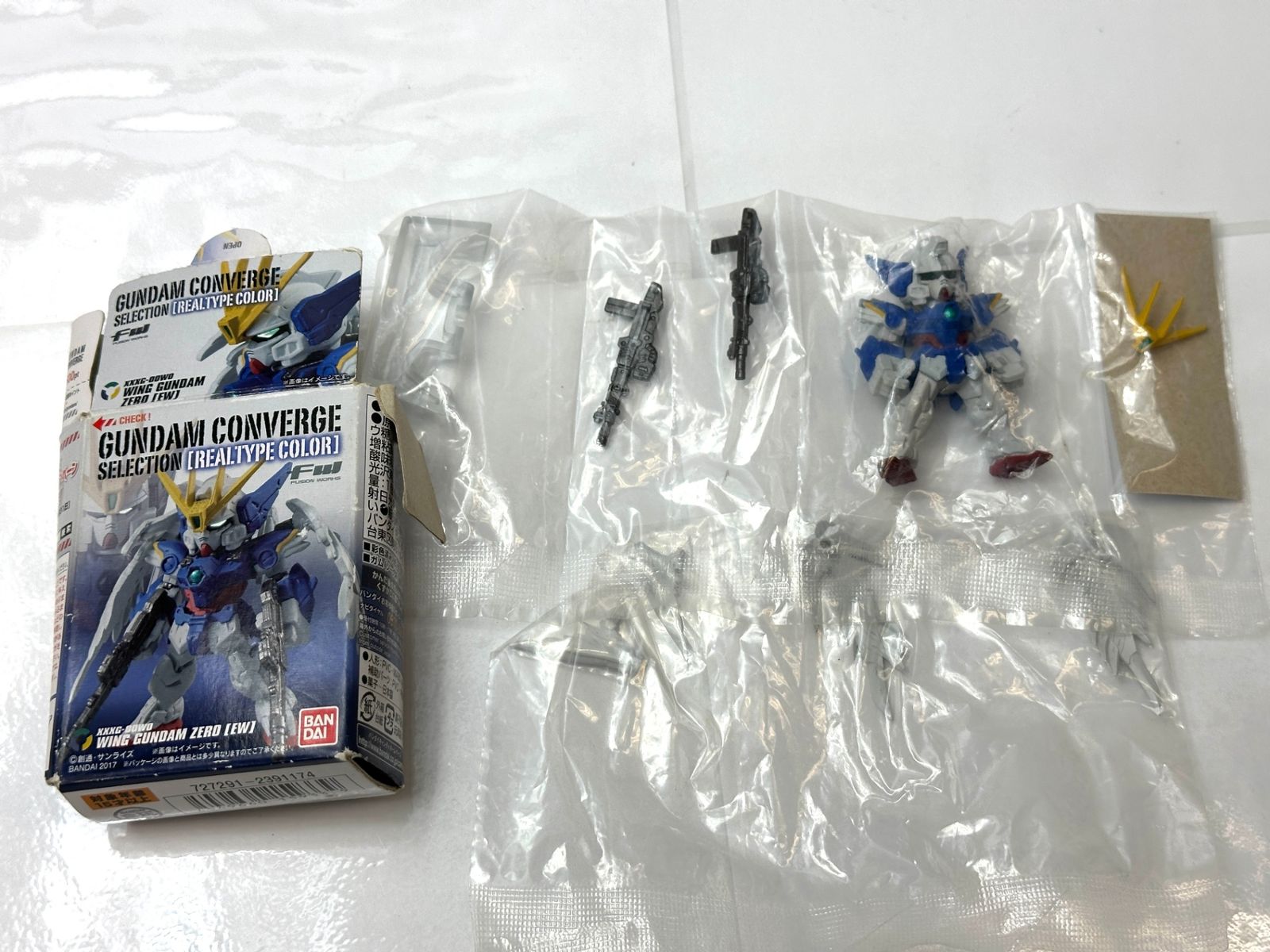 内装未開封品 FW GUNDAM CONVERGE SELECTION [REAL TYPE COLOR