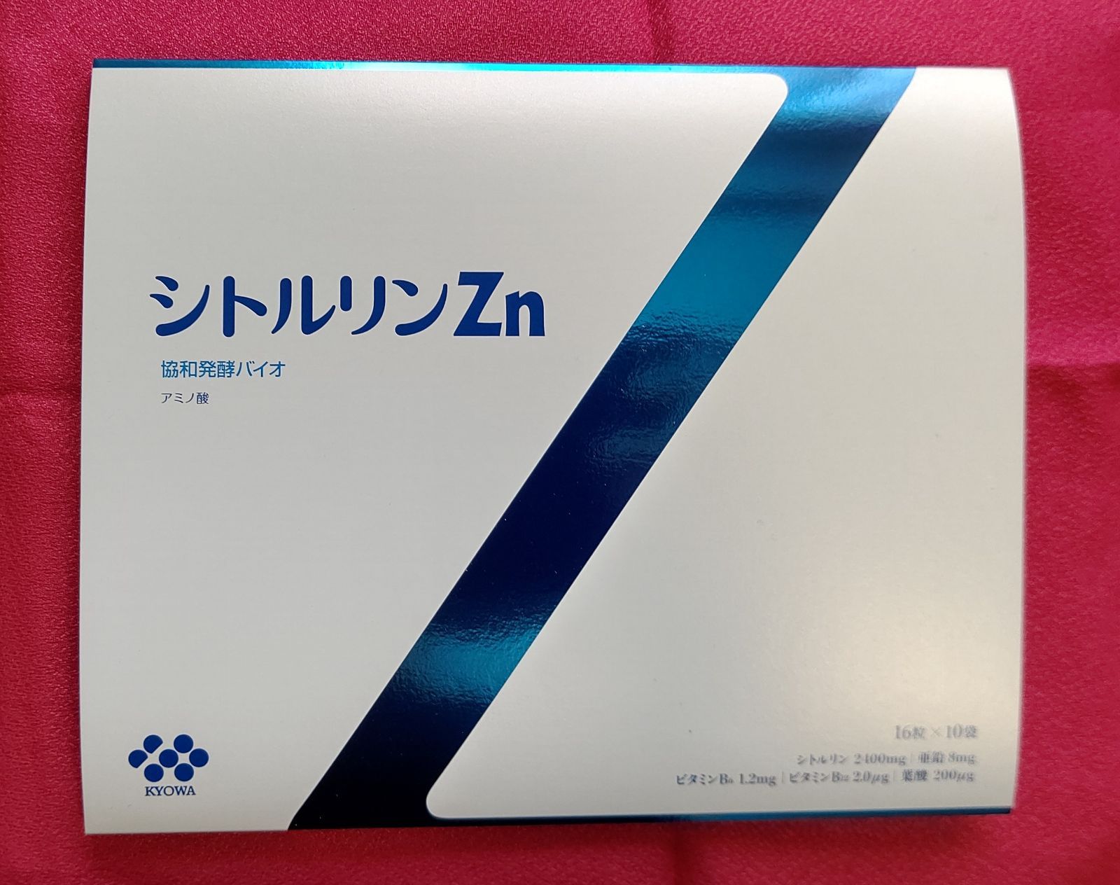 シトルリンZn （16粒入り×30袋） アミノ酸 協和発酵バイオ 酷くっ