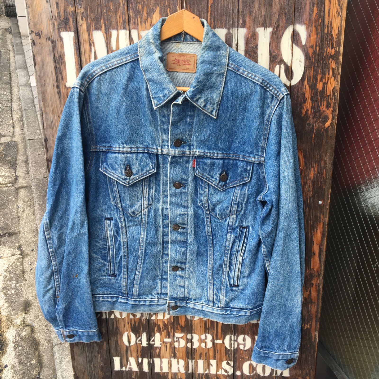 42 90's Levis 70506 デニム ジャケット ビンテージ 80s