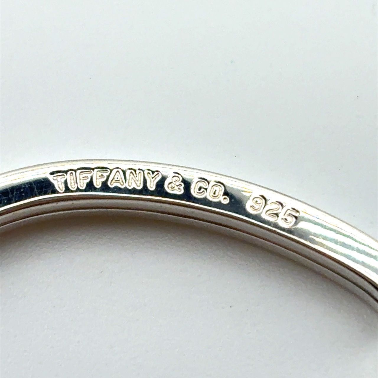Tiffany & Co. シルバー ハートリング 美品 オールドティファニー ビーズ ハート リング 14号 シルバー