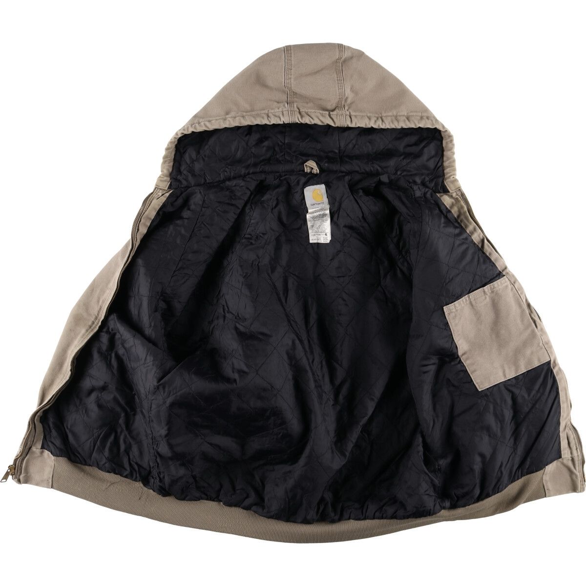 Carhartt アクティブジャケット【古着】 希少】Carhartt アクティブジャケット ライトブルー 古着 90s XL