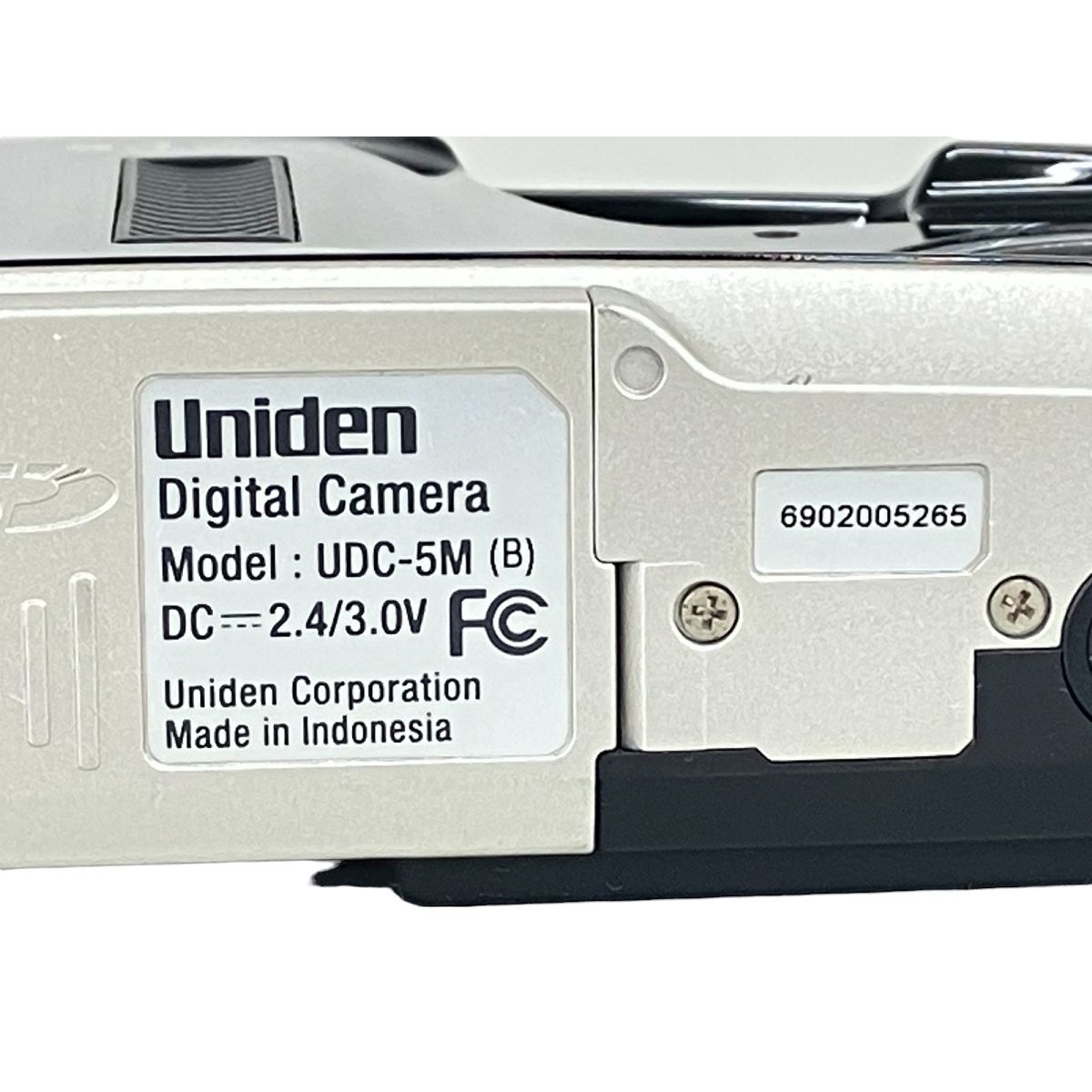 Uniden ユニデン UDC-5M コンパクト デジタルカメラ 中古 K9026322