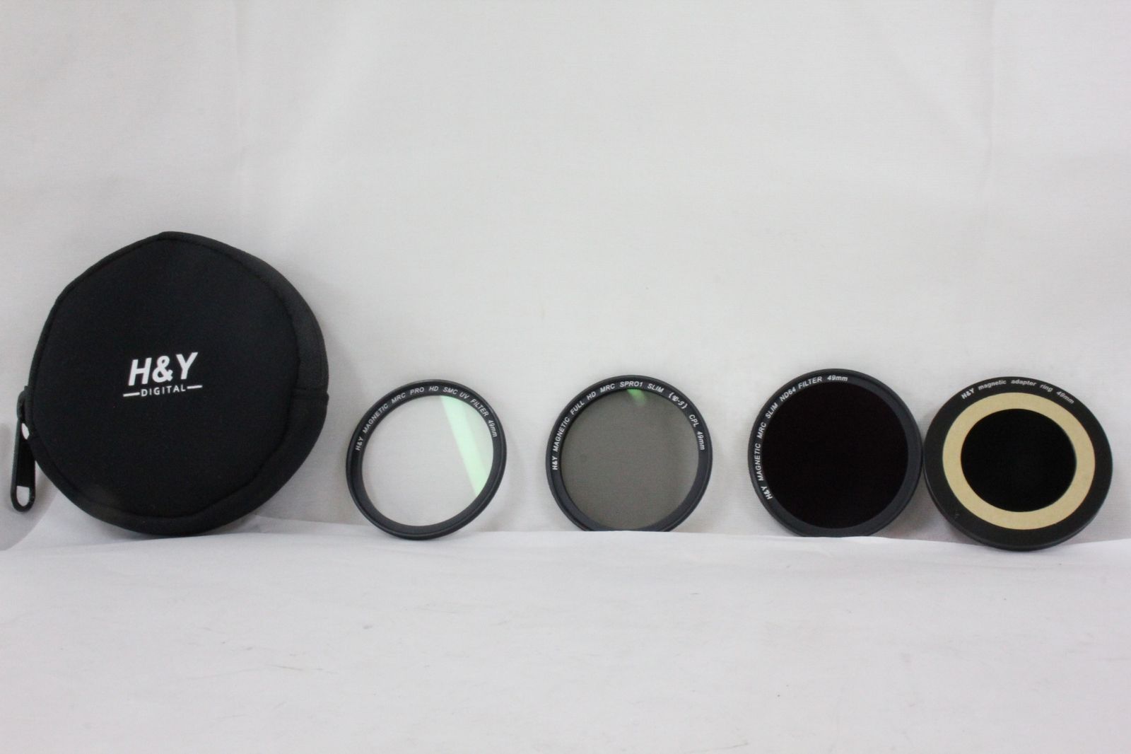 返品保証 H-Y Magnetic MRC UV Filter ND64 CPL Alminum Magnetic フィルター M7521