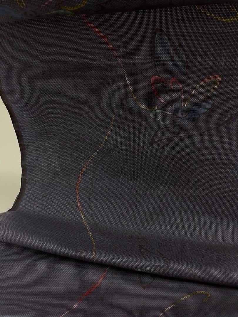 本場大島紬 古代染色純泥染 通産大臣指定伝統的工芸品 くぼた 正絹